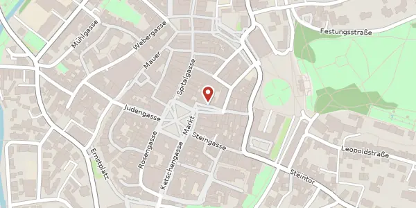 Karte der Umgebung von Herrngasse 7, 96450 Coburg