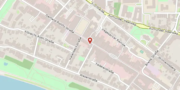Karte der Umgebung von Gerhard-Rohlfs-Str. 63, 28757 Bremen