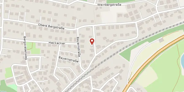 Karte der Umgebung von Hohe Linde 3, 90607 Rückersdorf