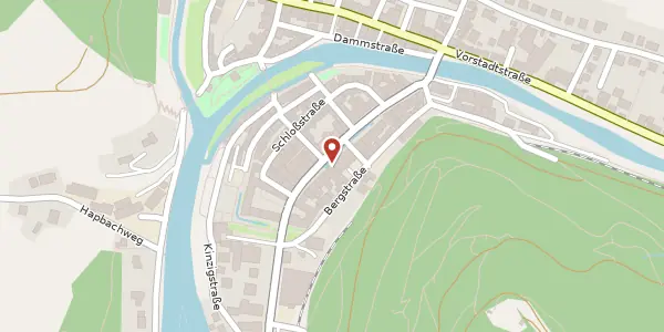 Karte der Umgebung von Hauptstraße 43, 77709 Wolfach