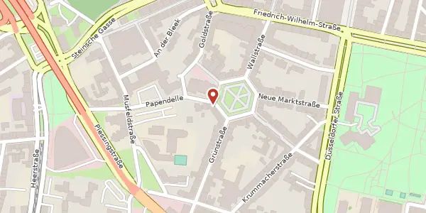 Karte der Umgebung von Dellplatz 31, 47051 Duisburg