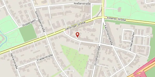 Karte der Umgebung von Windmühlenstr. 40, 47800 Krefeld