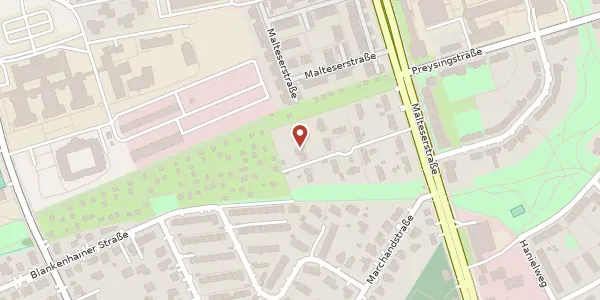 Karte der Umgebung von Malteserstraße 99 N, 12249 Berlin