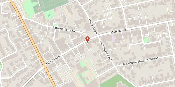 Karte der Umgebung von Marktallee 26, 48165 Münster