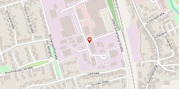 Karte der Umgebung von Adolf-Silverberg-Straße 47, 50181 Bedburg