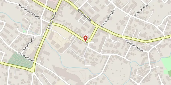Karte der Umgebung von Mülheimer Str. 46, 53604 Bad Honnef