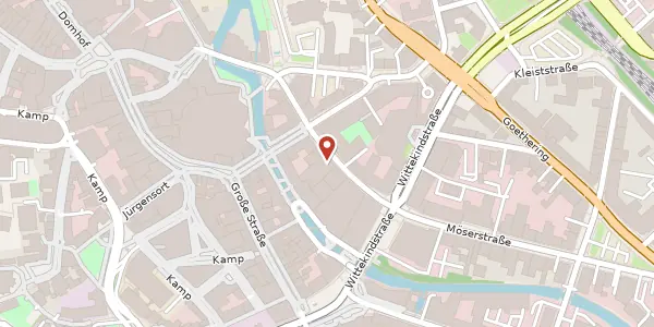 Karte der Umgebung von Möserstr. 5/6, 49074 Osnabrück
