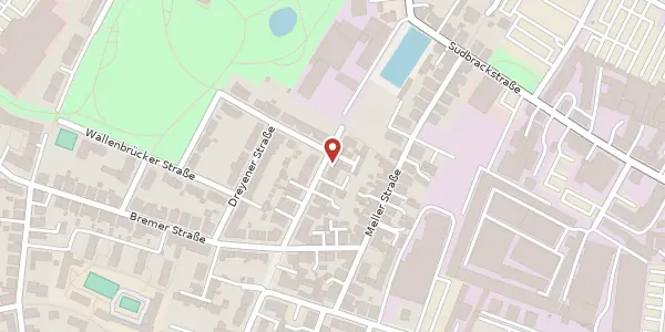Karte der Umgebung von Diebrocker Str. 14a, 33613 Bielefeld