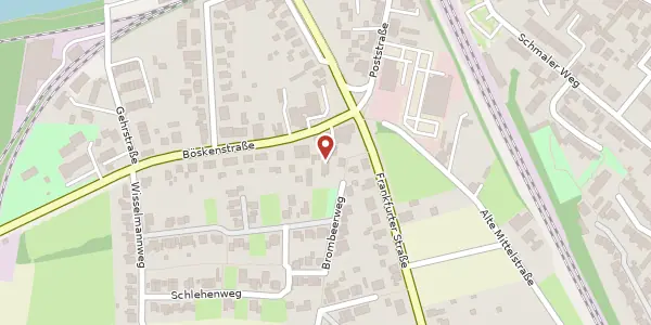 Karte der Umgebung von Böskenstr. 1a, 46562 Voerde
