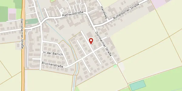 Karte der Umgebung von Brückenstraße 1 a, 64521 Groß-Gerau