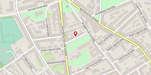 Karte der Umgebung von Herderstraße 7, 04277 Leipzig