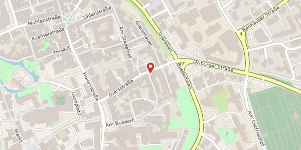 Karte der Umgebung von Giersstr. 22, 33098 Paderborn