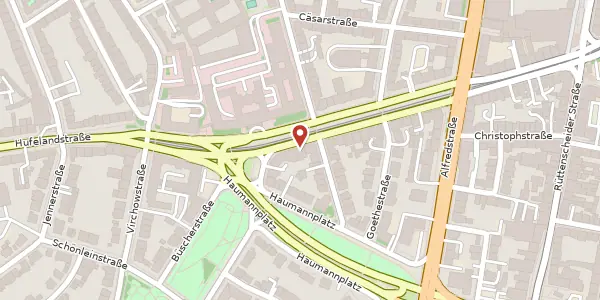 Karte der Umgebung von Zweigertstr. 51, 45130 Essen