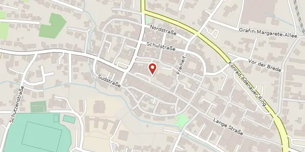 Karte der Umgebung von Lange Str. 77, 33014 Bad Driburg