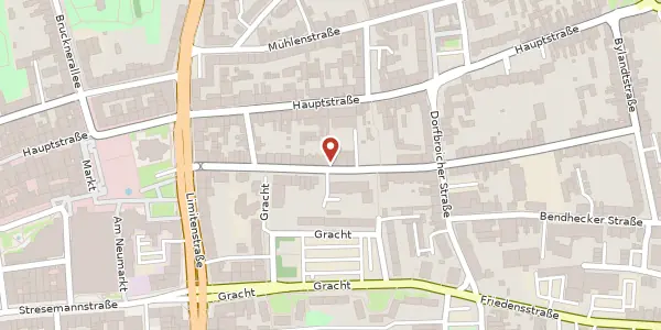 Karte der Umgebung von Wilhelm-Strauß-Str. 45-47, 41236 Mönchengladbach