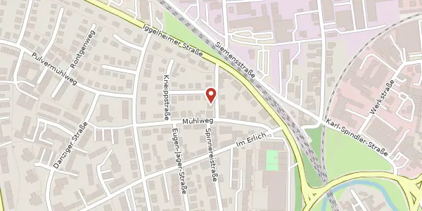Karte der Umgebung von Am Spinnrädel 3, 67346 Speyer