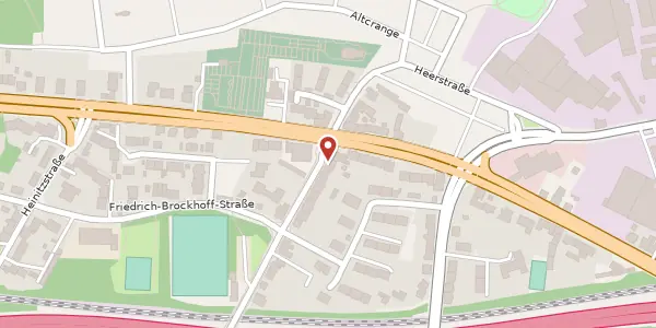Karte der Umgebung von Hauptstr. 414, 44653 Herne