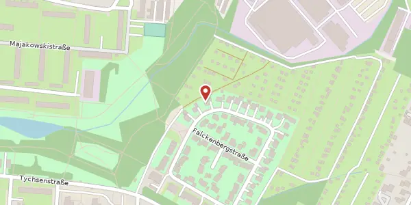 Karte der Umgebung von Hans-Seehase-Ring 40, 18059 Rostock