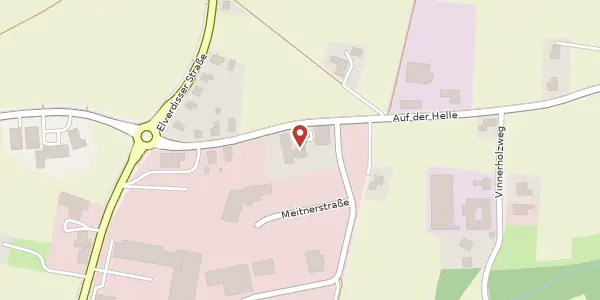 Karte der Umgebung von Auf der Helle 16, 32052 Herford