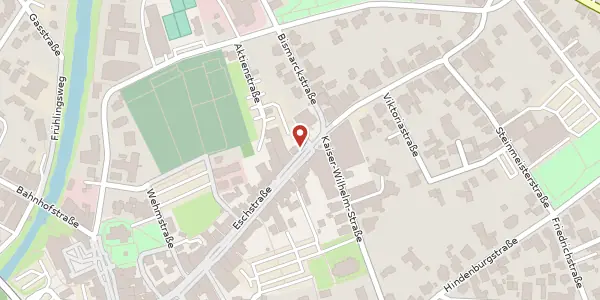 Karte der Umgebung von Eschstr. 35, 32257 Bünde