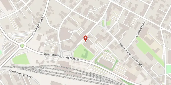 Karte der Umgebung von Bahnhofstraße 61, 96515 Sonneberg