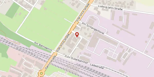 Karte der Umgebung von Leuchtgaswerk 3, 14641 Nauen