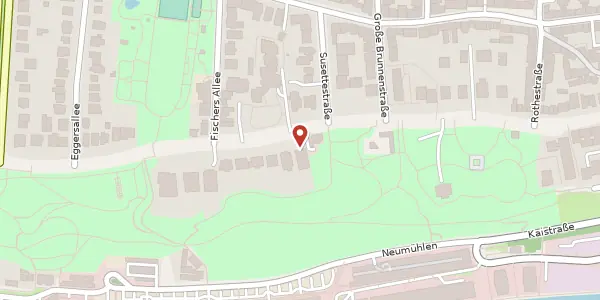 Karte der Umgebung von Elbchaussee 81, 22763 Hamburg