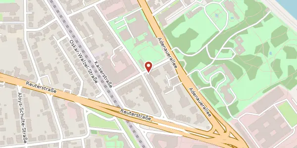 Karte der Umgebung von Simrockstr. 11, 53113 Bonn