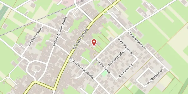 Karte der Umgebung von Grubenfeldstraße 11, 79346 Endingen