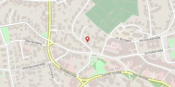 Karte der Umgebung von Milchborntalweg 4, 51429 Bergisch Gladbach