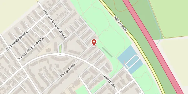 Karte der Umgebung von Wolfgang-Bochert-Str. 18, 50170 Kerpen