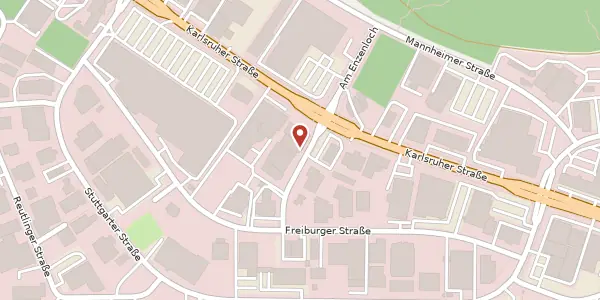 Karte der Umgebung von Julius-Moser-Str. 13, 75179 Pforzheim