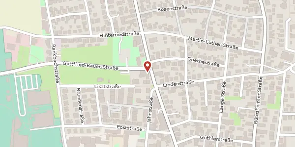 Karte der Umgebung von Bahnhofstraße 41, 71272 Renningen