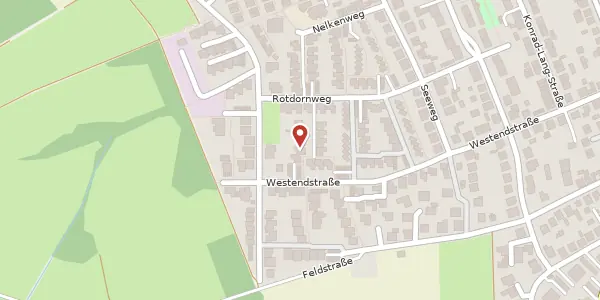 Karte der Umgebung von Rotdornweg 64, 63128 Dietzenbach