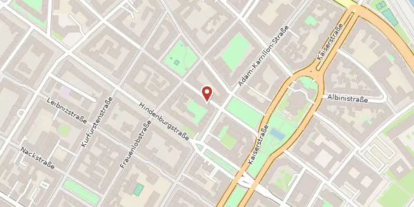 Karte der Umgebung von Forsterstraße 7, 55118 Mainz