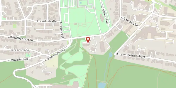 Karte der Umgebung von Südstr. 29, 58644 Iserlohn