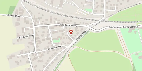 Karte der Umgebung von Fährenweg 6a, 93049 Regensburg