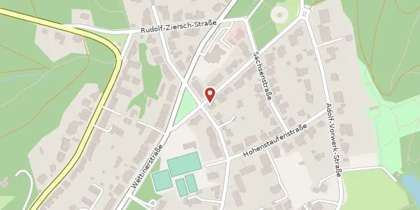 Karte der Umgebung von Hohenzollernstr. 10, 42287 Wuppertal