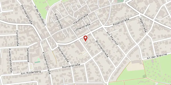 Karte der Umgebung von Ringstr. Süd 19a, 63477 Maintal
