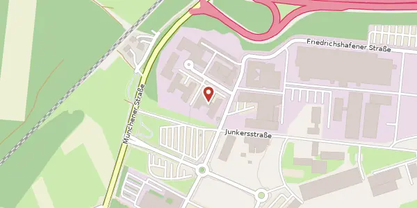 Karte der Umgebung von Friedrichshafener Str. 1, 82205 Gilching