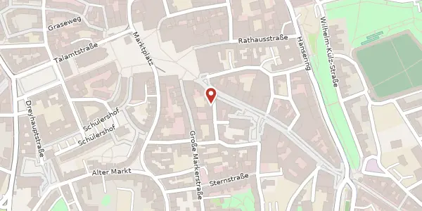 Karte der Umgebung von Kleine Märkerstraße 10, 06108 Halle (Saale)