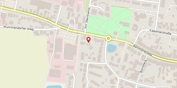 Karte der Umgebung von Bahnhofstraße 54, 23769 Burg auf Fehmarn