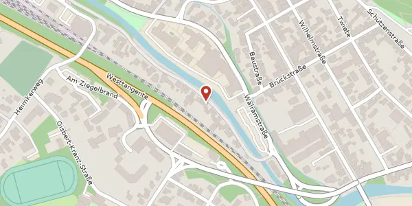 Karte der Umgebung von Obere Promenade 39, 58706 Menden