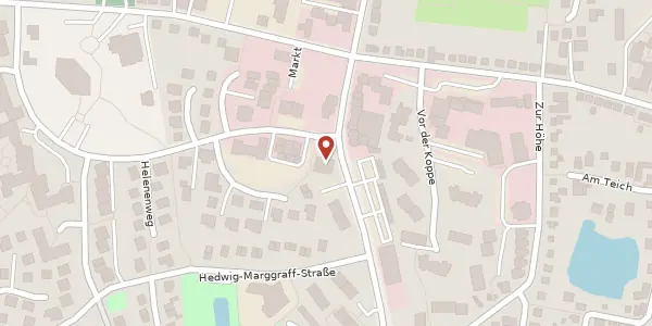 Karte der Umgebung von Geheimrat-Dr.-Schaedel-Straße 24, 24955 Harrislee
