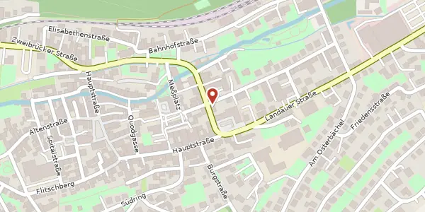 Karte der Umgebung von Hohenstaufenstraße 2, 76855 Annweiler am Trifels