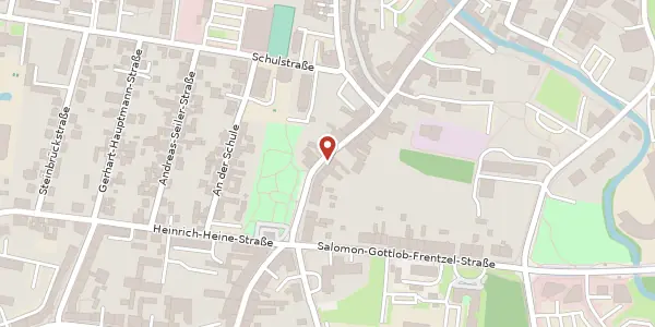 Karte der Umgebung von Friedrichsstraße 9, 02977 Hoyerswerda