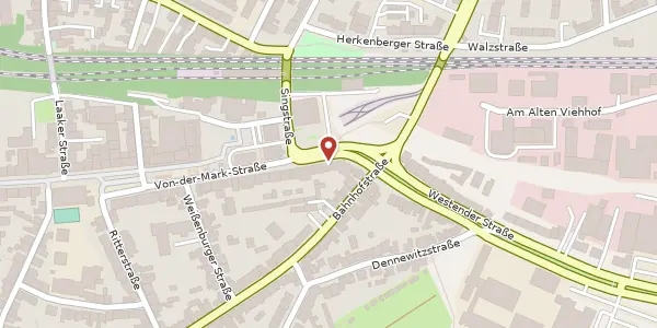 Karte der Umgebung von Von-der-Mark-Str. 7, 47137 Duisburg