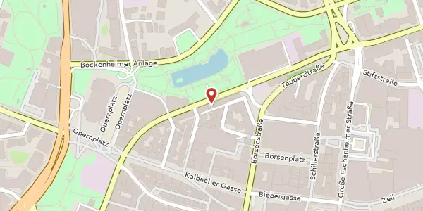 Karte der Umgebung von Hochstr. 35-37, 60313 Frankfurt