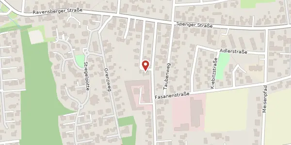 Karte der Umgebung von Falkenstr. 1, 32130 Enger