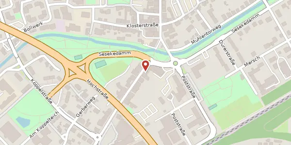 Karte der Umgebung von Bahnhofstr. 50, 59174 Kamen